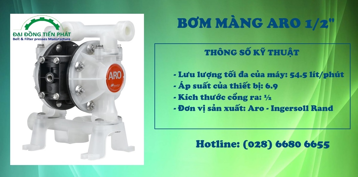 Bơm màng ARO 1-2 inch chính hãng