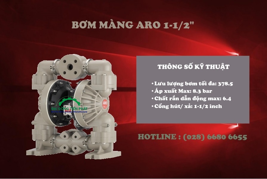 Bơm màng aro 1-1-2 inch 6661T3-344-C