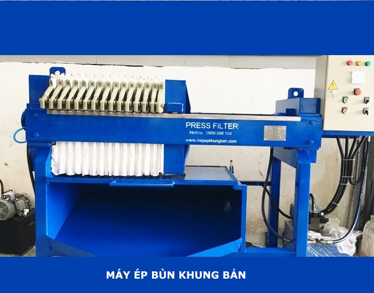 Sản Xuất máy ép bùn khung bản số 1 Việt Nam