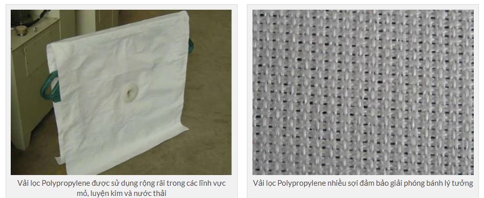 Vải lọc bùn polypropylene sản xuất tại Việt Nam