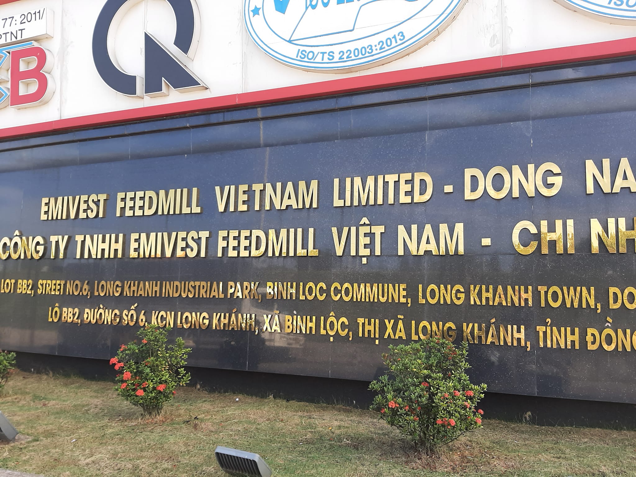 DỰ ÁN CÔNG TY TNHH EMIVEST FEEDMILK VIỆT NAM